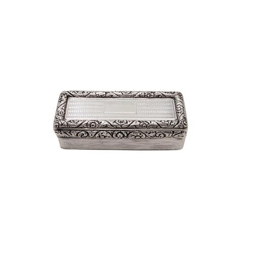 Antique Georgian Sterling Silver Snuff Box  1827 (1 of 11)