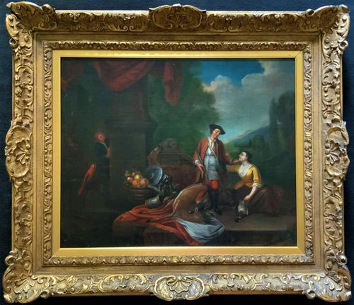 Circle of John Theodore Heins Fine Large 18th Century Hunting Oil Painting (1 of 11) Circle of John Theodore Heins Fine Large 18th Century Hunting Oil Painting (1 of 11)