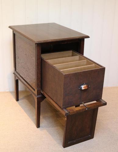 Unusual Oak Filing Cabinet (1 of 10) Unusual Oak Filing Cabinet (1 of 10)