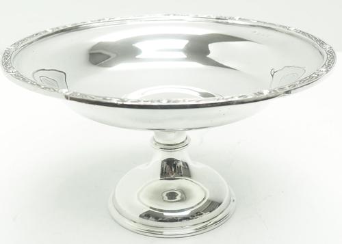 English Antique Solid Silver Centre Piece Bowl, Super Design Fresh & Clean c.1920 (1 of 7)