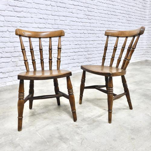 Pair of Antique Child's Chairs (1 of 4)