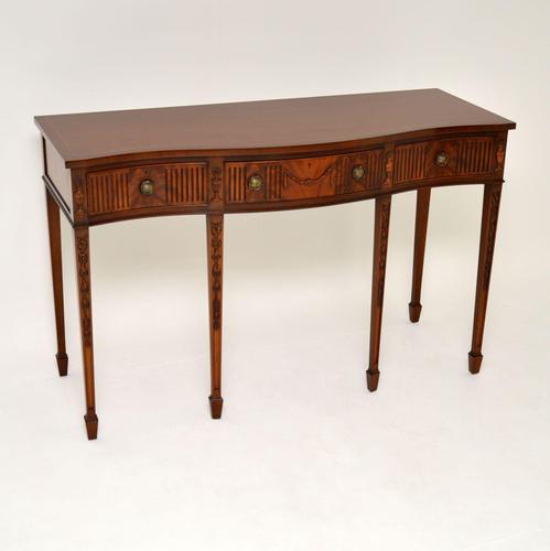 Antique Sheraton  Style Mahogany Server / Side Table (1 of 12)