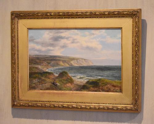 Fine Oil Painting of the White Cliffs of Dover (1 of 7)