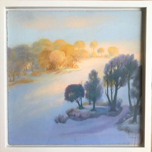 Original Tempera on board 'Early morning' by Peter Gardner ROI.RBA. b.1921. Signed . c.1985. Framed. (1 of 1) Original Tempera on board 'Early morning' by Peter Gardner ROI.RBA. b.1921. Signed . c.1985. Framed. (1 of 1)