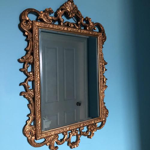 Victorian Gesso Wall Mirror (1 of 19)