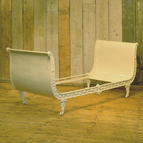 Cast Iron Daybed in Cream (1 of 9) Cast Iron Daybed in Cream (1 of 9)