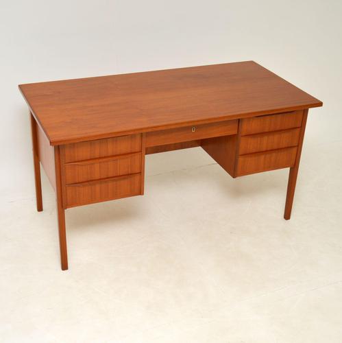 1960’s Danish Teak Vintage Desk (1 of 11)