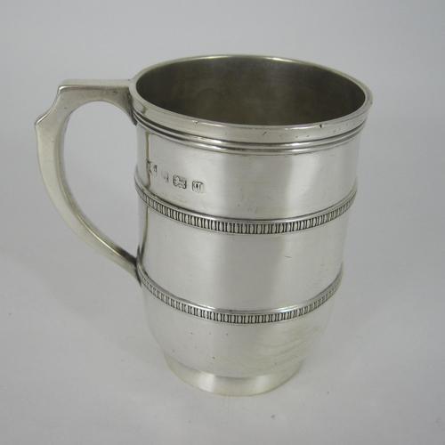 Mappin & Webb Silver Childs Christening Mug (1 of 5)