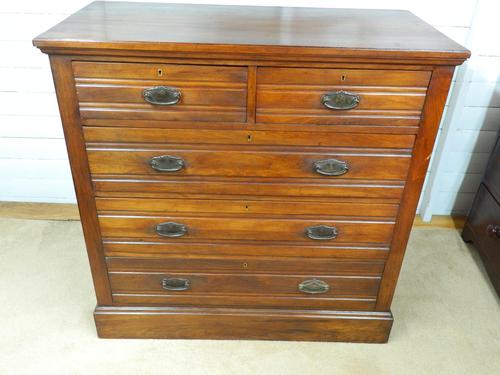 Harris & Solomon Lebus Mahogany Edwardian Chest of Drawers (1 of 13)
