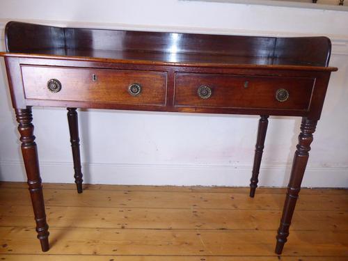 English Early 19th Century Mahogany Side Table (1 of 6)