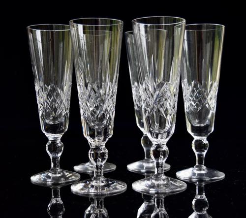 11 Stuart Crystal Glengarry Champagne Flutes (1 of 1)