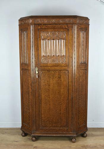 Carved Oak Hall Robe (1 of 5) Carved Oak Hall Robe (1 of 5)