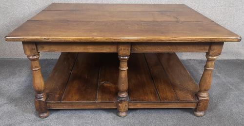 Solid Oak Rectangular Coffee Table (1 of 11) Solid Oak Rectangular Coffee Table (1 of 11)