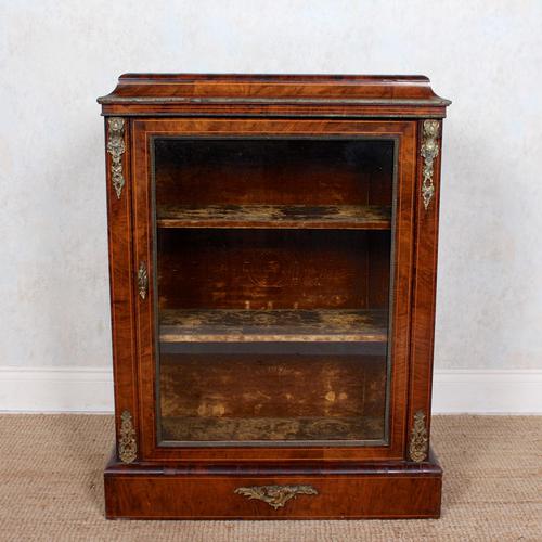 Pier Cabinet Inlaid Walnut 19th Century (1 of 13) Pier Cabinet Inlaid Walnut 19th Century (1 of 13)