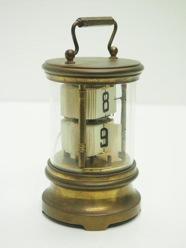 Interesting Ticket Carriage Clock Junghans Ticket Desk Mantel Clock (1 of 9)