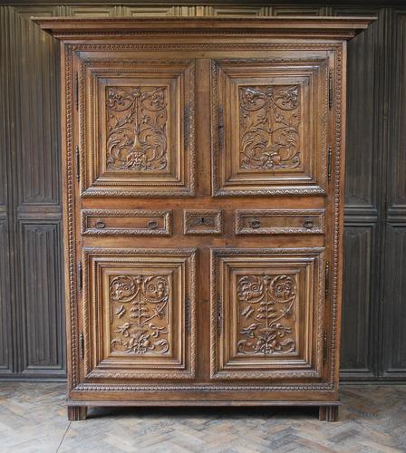 Antique French Housekeepers Cupboard (1 of 11)