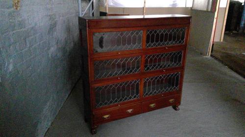 Fine Quality Edwardian Wernicke Type Mahogany Stacking Leaded Bookcase (1 of 4) Fine Quality Edwardian Wernicke Type Mahogany Stacking Leaded Bookcase (1 of 4)