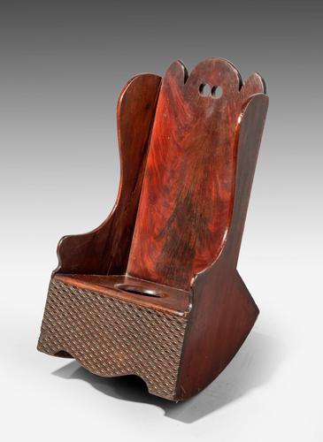 Late George III Period Child's Potty Rocking Chair (1 of 5) Late George III Period Child's Potty Rocking Chair (1 of 5)