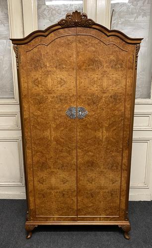 Burr Walnut Fitted Wardrobe (1 of 12)