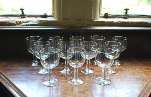 Set of 12 Wine Glasses (1 of 5) Set of 12 Wine Glasses (1 of 5)