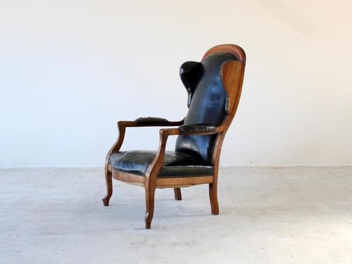 19th Century Louis Philippe Open Armchair (1 of 9) 19th Century Louis Philippe Open Armchair (1 of 9)