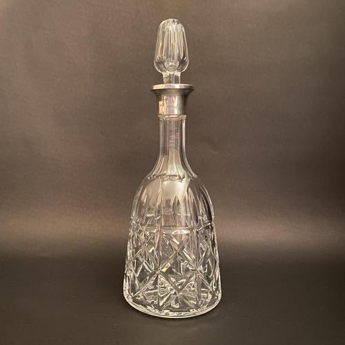 Silver Collar Harrods Crystal Decanter (1 of 4) Silver Collar Harrods Crystal Decanter (1 of 4)