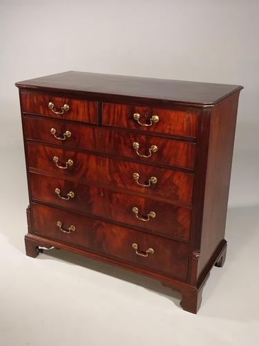 Unusual George III Period Mahogany Chest of Drawers (1 of 5) Unusual George III Period Mahogany Chest of Drawers (1 of 5)