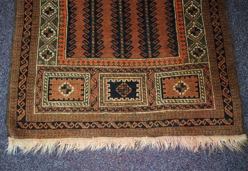 Super Quality Vintage Afghan Prayer Rug (1 of 5)