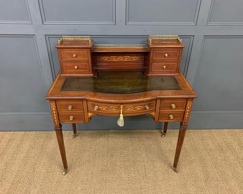 Edwardian Inlaid Mahogany Bonheur Du Jour (1 of 19) Edwardian Inlaid Mahogany Bonheur Du Jour (1 of 19)