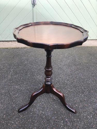 Antique Mahogany Tripod Wine Table (1 of 6)