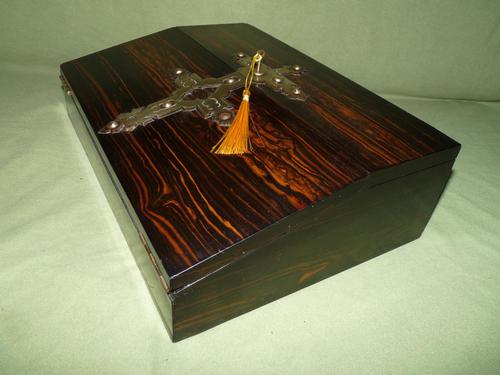 Quality Betjemann Coromandel Writing Box c.1870 (1 of 15) Quality Betjemann Coromandel Writing Box c.1870 (1 of 15)