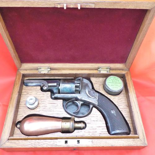 Webley Bentley Type Percussion Revolver (1 of 8)