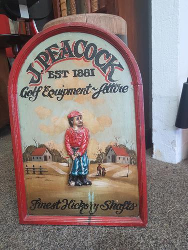 Vintage Golf Sign (1 of 2) Vintage Golf Sign (1 of 2)