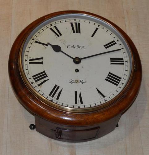 Gale Bros Lyme Regis Fusee Dial Wall Clock (1 of 4)