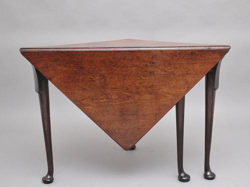 18th Century Georgian Mahogany Envelope Table (1 of 9)