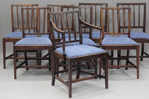 Set of 8 George III Mahogany Dining Chairs (1 of 3) Set of 8 George III Mahogany Dining Chairs (1 of 3)