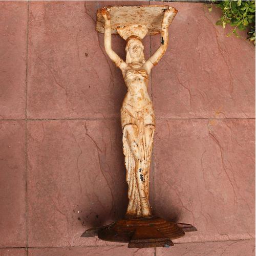 Art Deco Egypt-esque Novelty Cast Iron Stand / Table Base c.1920 (1 of 12) Art Deco Egypt-esque Novelty Cast Iron Stand / Table Base c.1920 (1 of 12)