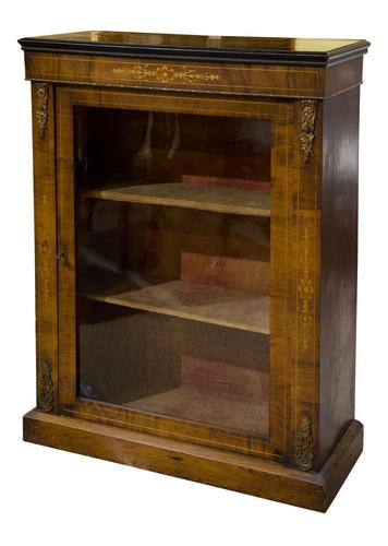 Ormolu Mounted & Inlaid Walnut Pier Cabinet (1 of 7) Ormolu Mounted & Inlaid Walnut Pier Cabinet (1 of 7)