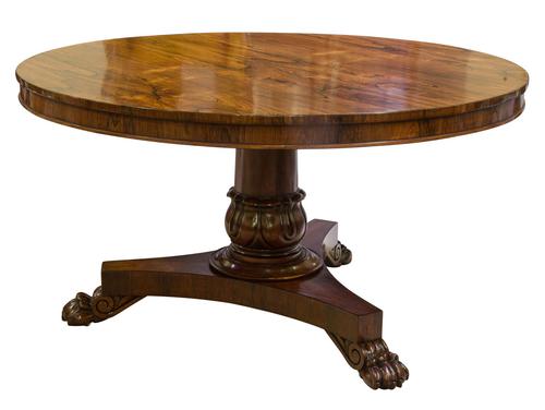 William IV Period Rosewood Centre Table (1 of 6) William IV Period Rosewood Centre Table (1 of 6)