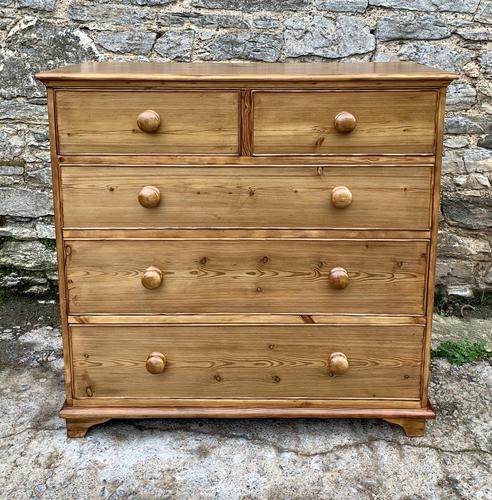 Antique Pine Chest of Drawers (1 of 17)