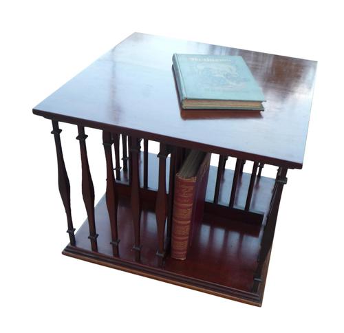 Edwardian Mahogany Table Top Revolving Bookcase (1 of 3) Edwardian Mahogany Table Top Revolving Bookcase (1 of 3)