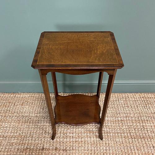 Superb Quality Mahogany Wine Table / Lamp Table by John Taylor (1 of 6) Superb Quality Mahogany Wine Table / Lamp Table by John Taylor (1 of 6)