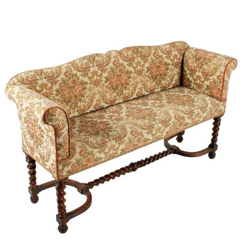 Edwardian Walnut Window Settee (1 of 8) Edwardian Walnut Window Settee (1 of 8)