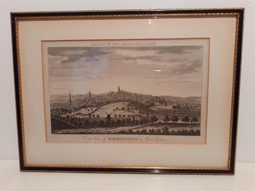 Copper Engraving, East View of Birmingham, 1780 (1 of 5) Copper Engraving, East View of Birmingham, 1780 (1 of 5)