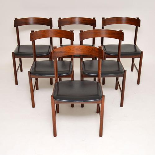 1960’s Danish Vintage Rosewood Dining Chairs – Set of 6 (1 of 15) 1960’s Danish Vintage Rosewood Dining Chairs – Set of 6 (1 of 15)