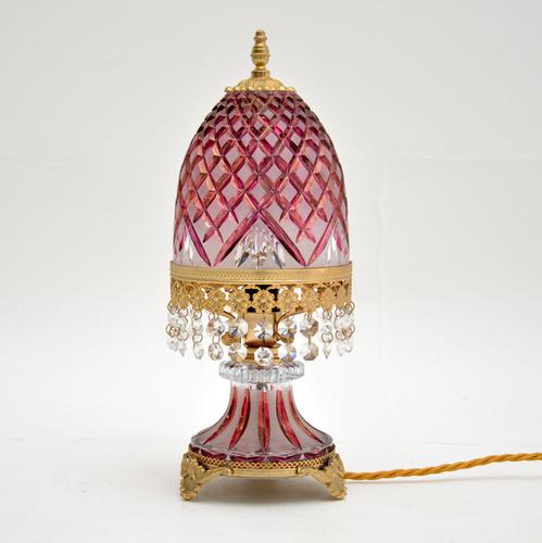 Bohemian Crystal Table Lamp (1 of 7)