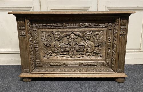 Continental Carved Oak Coffer (1 of 15) Continental Carved Oak Coffer (1 of 15)