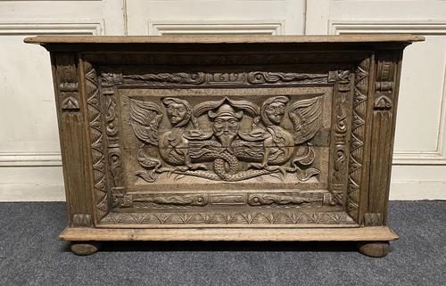 Continental Carved Oak Coffer (1 of 15)