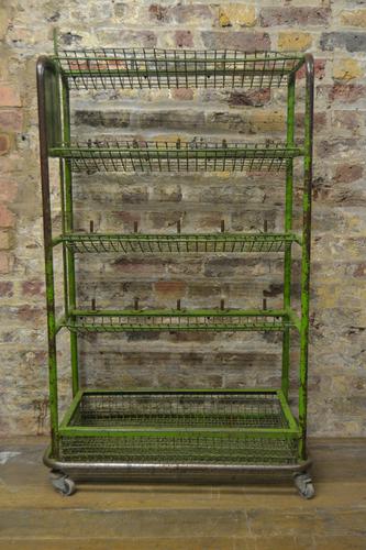1950s Factory Shoe Trolley (1 of 5) 1950s Factory Shoe Trolley (1 of 5)