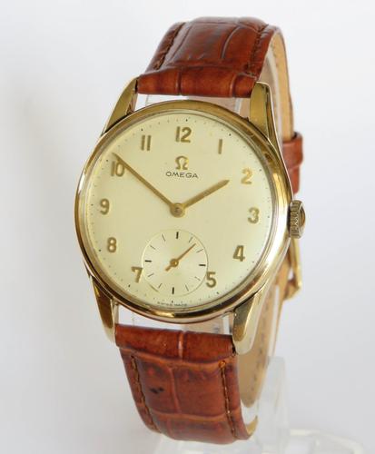 Watch : Gents 9ct Gold Omega Wrist Watch, 1964 (1 of 5)